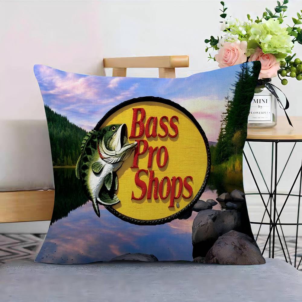B-Bass Pro Shops Pillow Cover For Bedroom Room And Living Room Sofa Decorative Cushion Cover