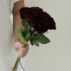 Realistic Simulation Rose Flower Real Touch Fake Flowers  Outdoor Garden Decor