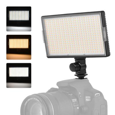 LED-416 LED video světlo Profesionální světelný panel pro fotografování na fotoaparátu 416PCS Jasné světelné korálky Nastavitelná dvoubarevná teplota