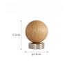 Solid Wood Magnetic Hanging Clothes Hook Without Drilling, Entrance Clothes Hanger, Wall Hanging, Entrance Row Hook, Coat Rack Hanging