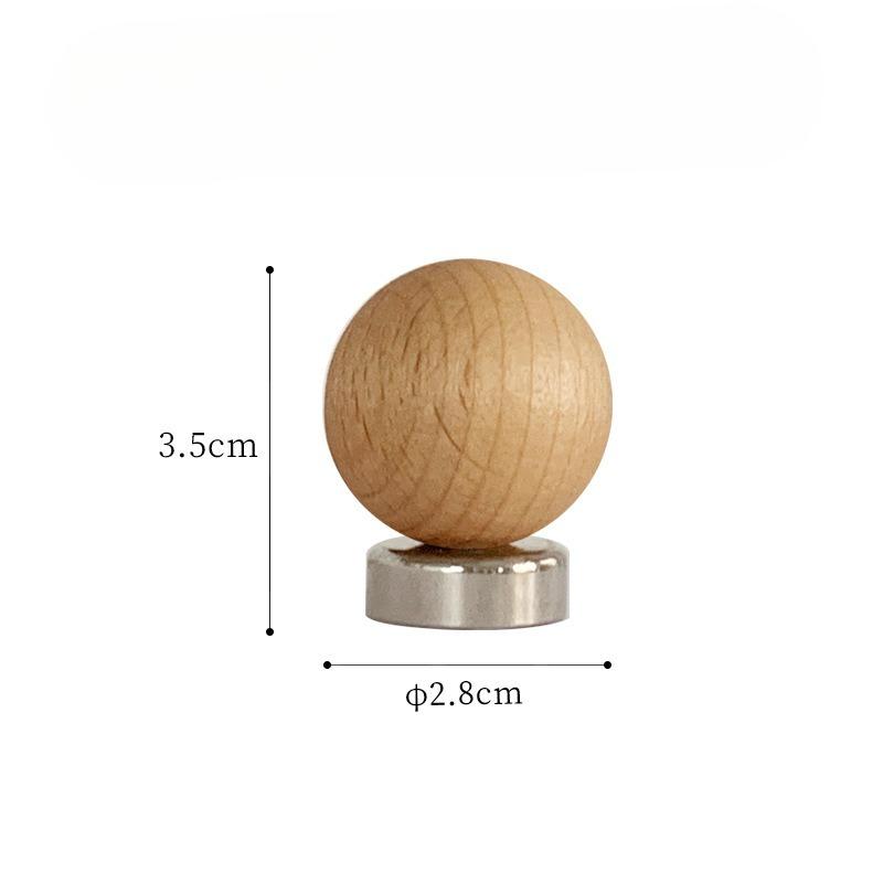 Solid Wood Magnetic Hanging Clothes Hook Without Drilling, Entrance Clothes Hanger, Wall Hanging, Entrance Row Hook, Coat Rack Hanging