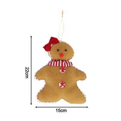 Christmas Plush Dolls Hanging Ornaments Xmas Tree Pendant Merry Christmas Decorations For 2025 New Year Navidad Kids Toy Gifts