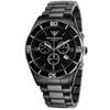 Emporio Armani Montre chronographe en céramique noire pour homme AR1421