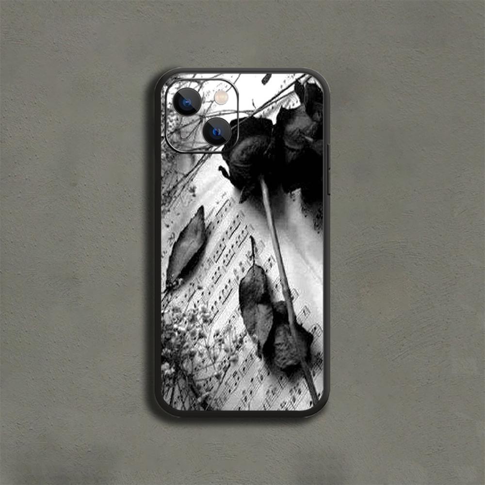 Pouzdro na telefon Rose Art Painting pro iPhone Samsung Galaxy Redmi Xiaomi Oppo OnePlus Note SA 7 8 9 10 11 12 13 14 20 21 22 23 53 54 Pro Max Plus Ultra