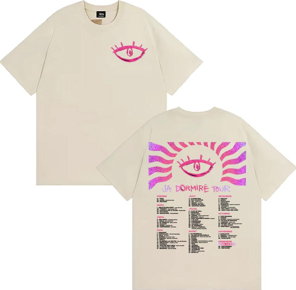The Smoke and Sleep Tour 2026 New Album Tshirt for Men Women Retro Gothic High Street Casual Tshirt Round Neck Cotton Tshirt