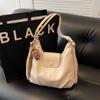 Large Capacity Bag Women's New Versatile Commuter Double Shoulder Back Bag Single Shoulder Tote Bag