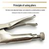 Multifunctional Flat & Pointed Nose Vise Grip Pliers, 5-9 inch, Quick Fix Holding Pliers