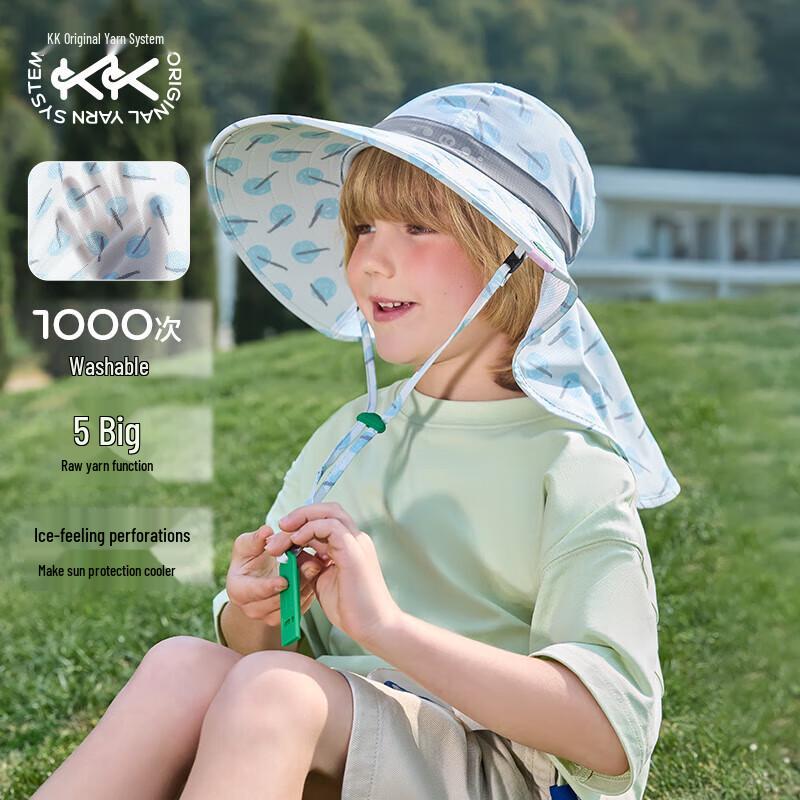 Kocotreekk Kids  UV Protection Sun Hat with Neck Flap L