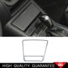 For Volkswagen Tiguan 2010-2016 Chrome Steel Console Storage Box Frame Trim 1PCS
