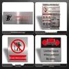 Langxi Metal Restricted Space Warning Sign