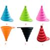 Gel Foldable Collapsible Funnel Hopper Kitchen Accessories Cooking Tool
