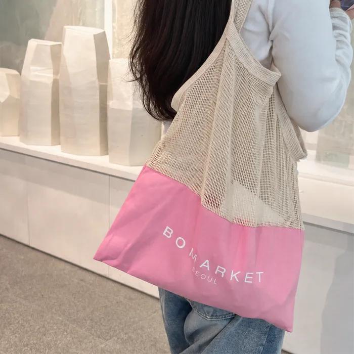 Bomarket Seoul Net Bag Candy Pink