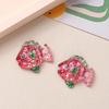 Pack Of 2/6 Sea Creature Resin Figurines Ornament for Craft Picture Frames Phone Case Scrapbooking and Hair Accessories