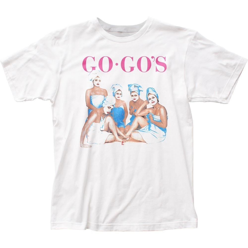 The Go-Gos Beauty And The Beat Mens T Shirt Music Classic Concert Band White Unisex T-Shirt XL