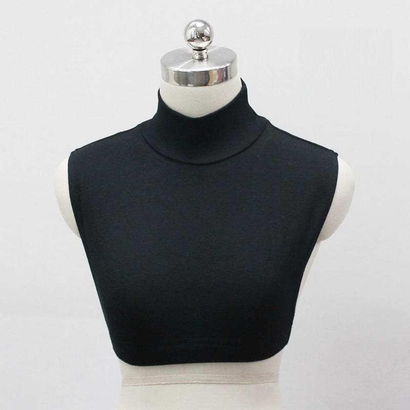 Knit Turtleneck False Collar Shirt Fake Collar for Women Detachable Fake Shirt Collar Detachable Collar Women Clothes Neckwear