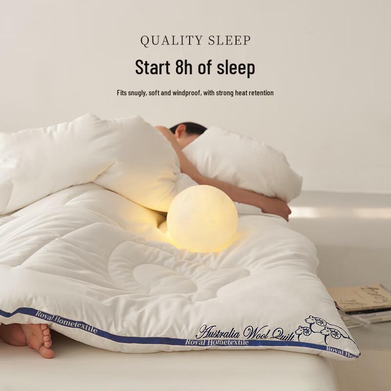 Royal Household Class A Fiber Quilt with Cashmere Protein