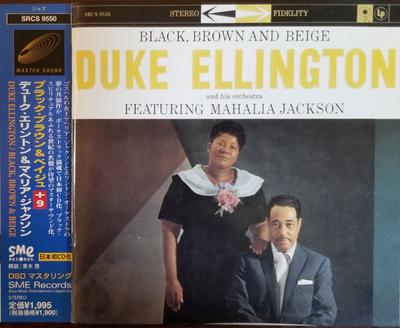 CD DUKE ELLINGTON; MAHALIA JACKSON - Black/Brown&Beige+9 SRCS9550 Columbia 1999 Japan Jazz Used