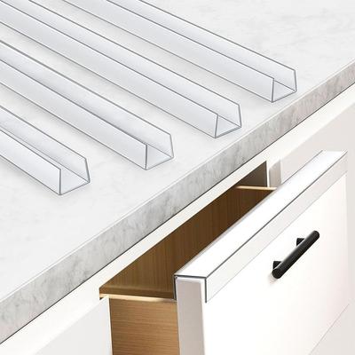 4 Stuks Kastdeur Beschermer Ter Voorkoming van Slijtage, Afbrokkelen & Verkleuring