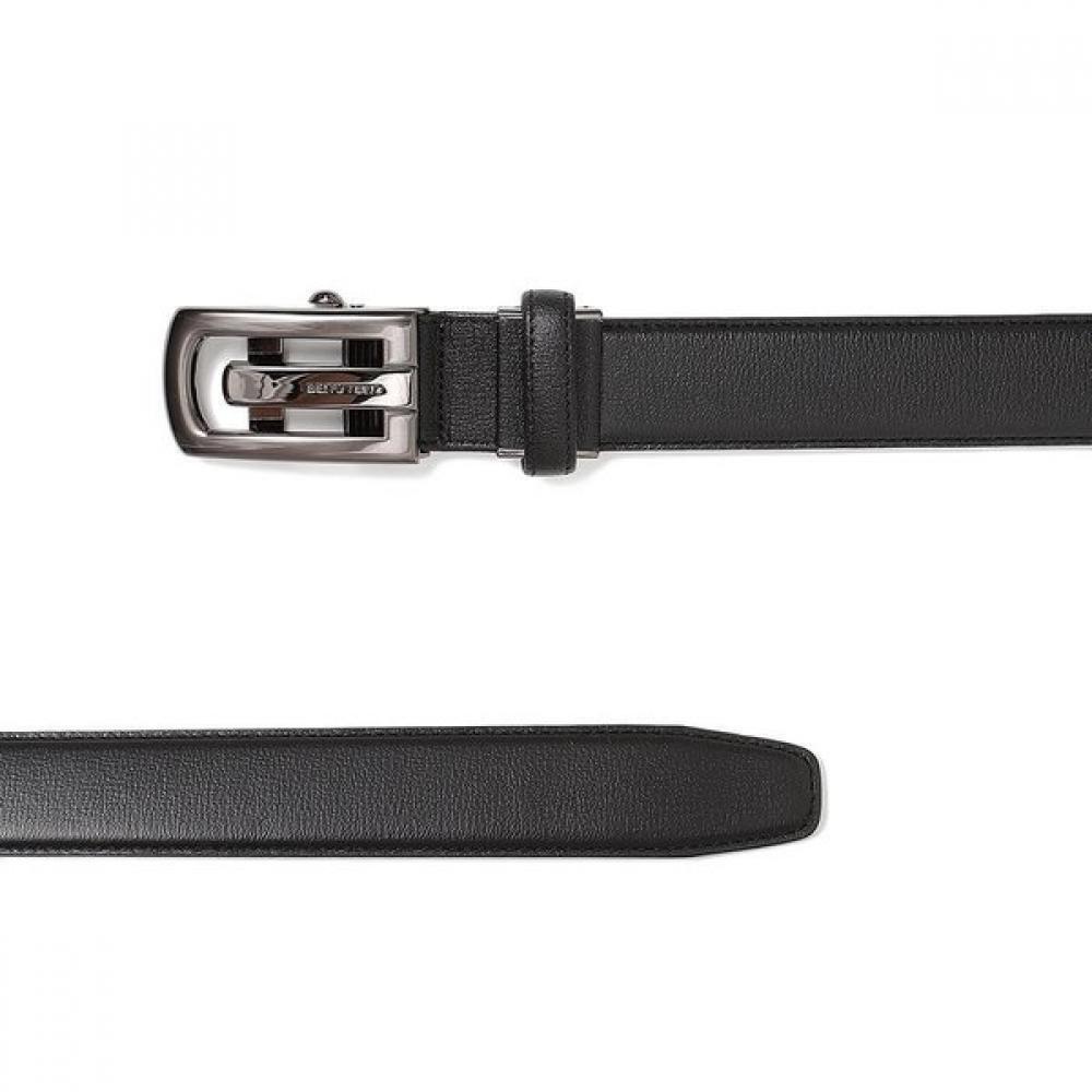 Benovero Men S Derby emboSSed Slim Frame Automatic Belt Bmf1acb1243k1