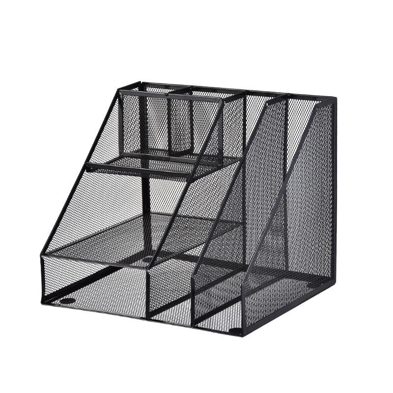 USAN HOME Metal Desktop File Organizer чёрный