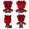 Plush Toy Red Demon Castle Character With Short Pile For Kids And Collectors