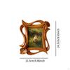 Decorative Frame with Lily Flower Design, for Home and Office Displays