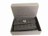 Authentic BVLGARI Black Canvas Leather Logo Mania 6 Pics Key Cases #9642  Refurbished