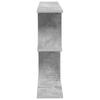 Wall Shelf Concrete Grey 80 x 15 x 50.5 cm Engineered Wood