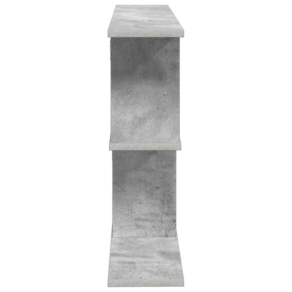 Wall Shelf Concrete Grey 80 x 15 x 50.5 cm Engineered Wood