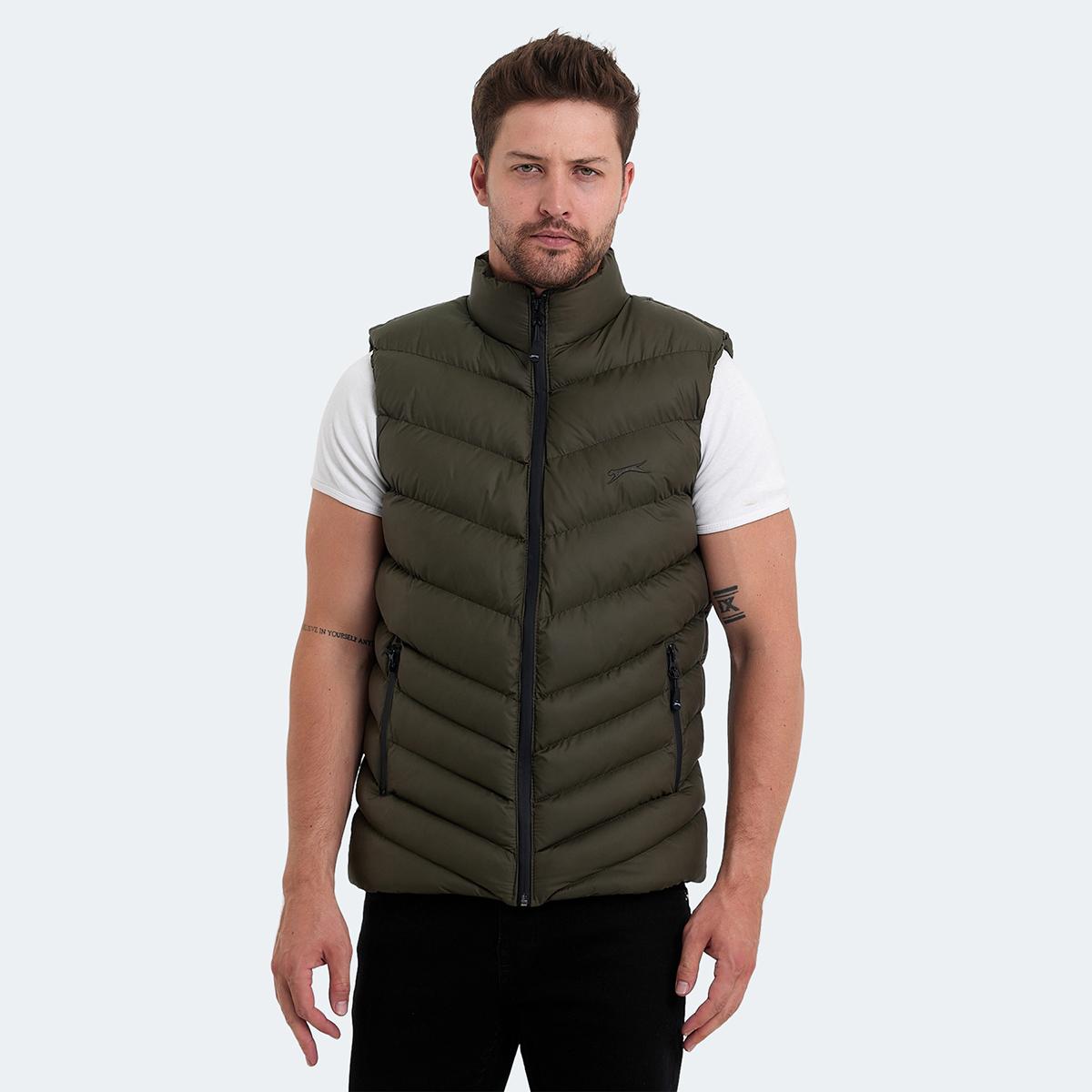 

HANDFUL-Khaki Men s Vest M хаки