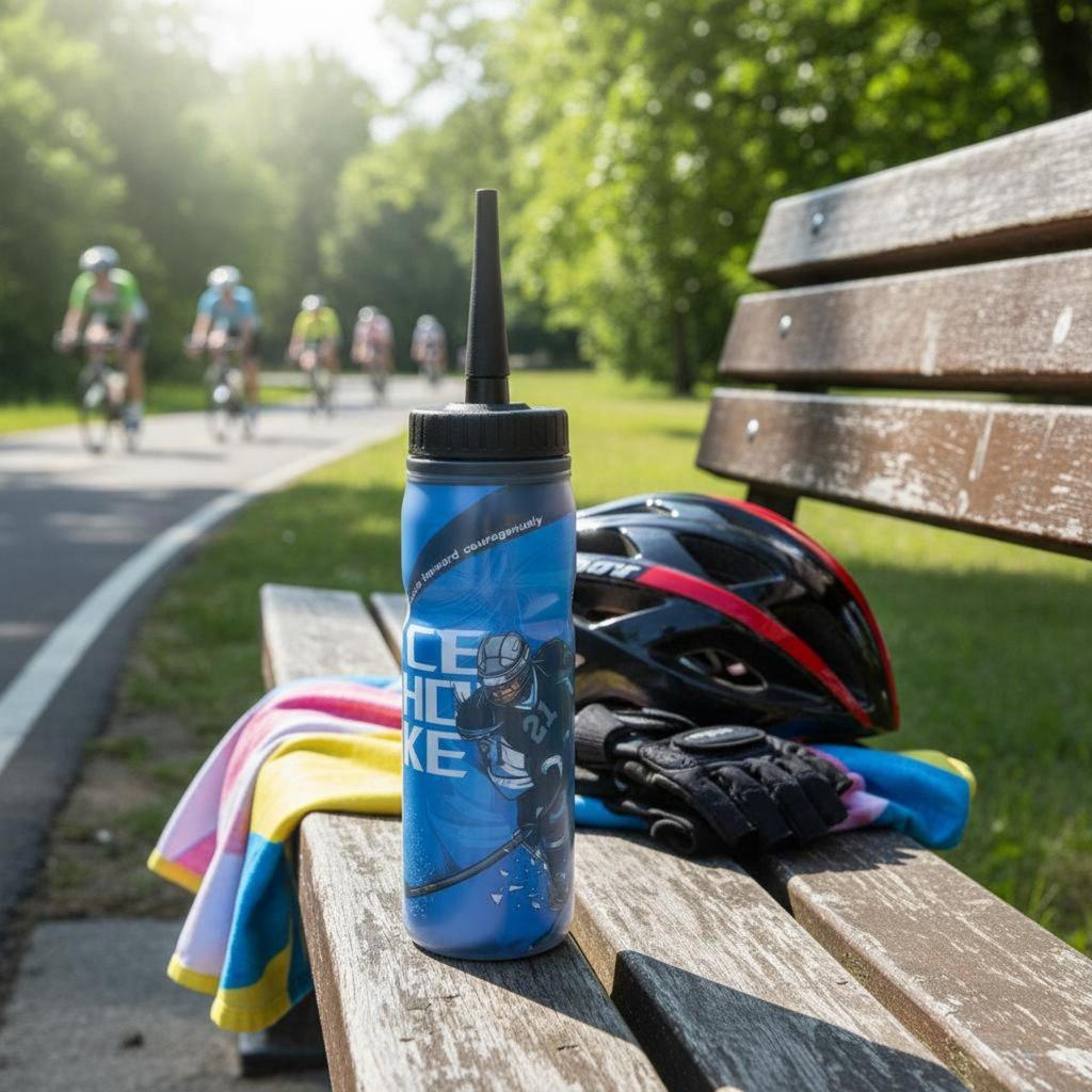 Sports Squeeze Bottle Aerodynamic Leakproof Water