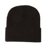 High Quality Solid Color Acrylic Wool Hat Outdoor Warm Cold Hat Monochrome Knitted Hat Pullover Hat for Men and Women
