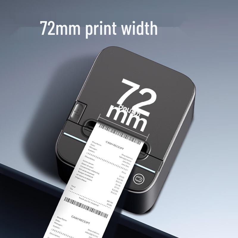 Deli GE805PW Thermal Receipt Printer CN Plug (adapter Included)