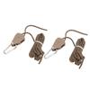 2 Pcs   Camping Tent   Wind Cord Outdoor Tent Rope with Pulley Canopy Quick Setup Camping Rope