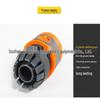 Orange ABS Plastic 4-Point Water Pipe Quick Connector Gun Accessories