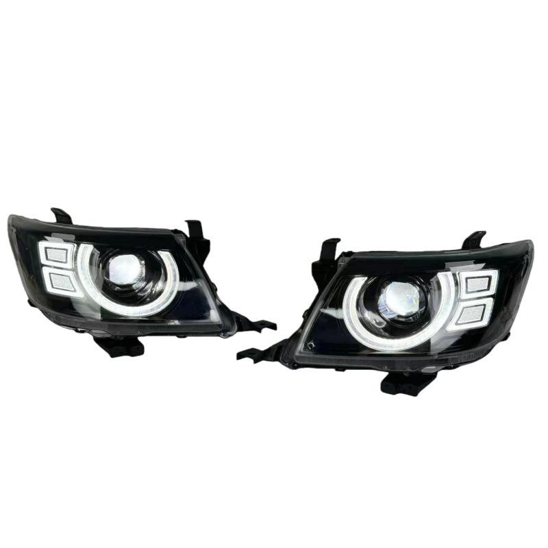2011-2014 Toyota Hilux VIGO Front LED Headlights with DRL & Turn Signals