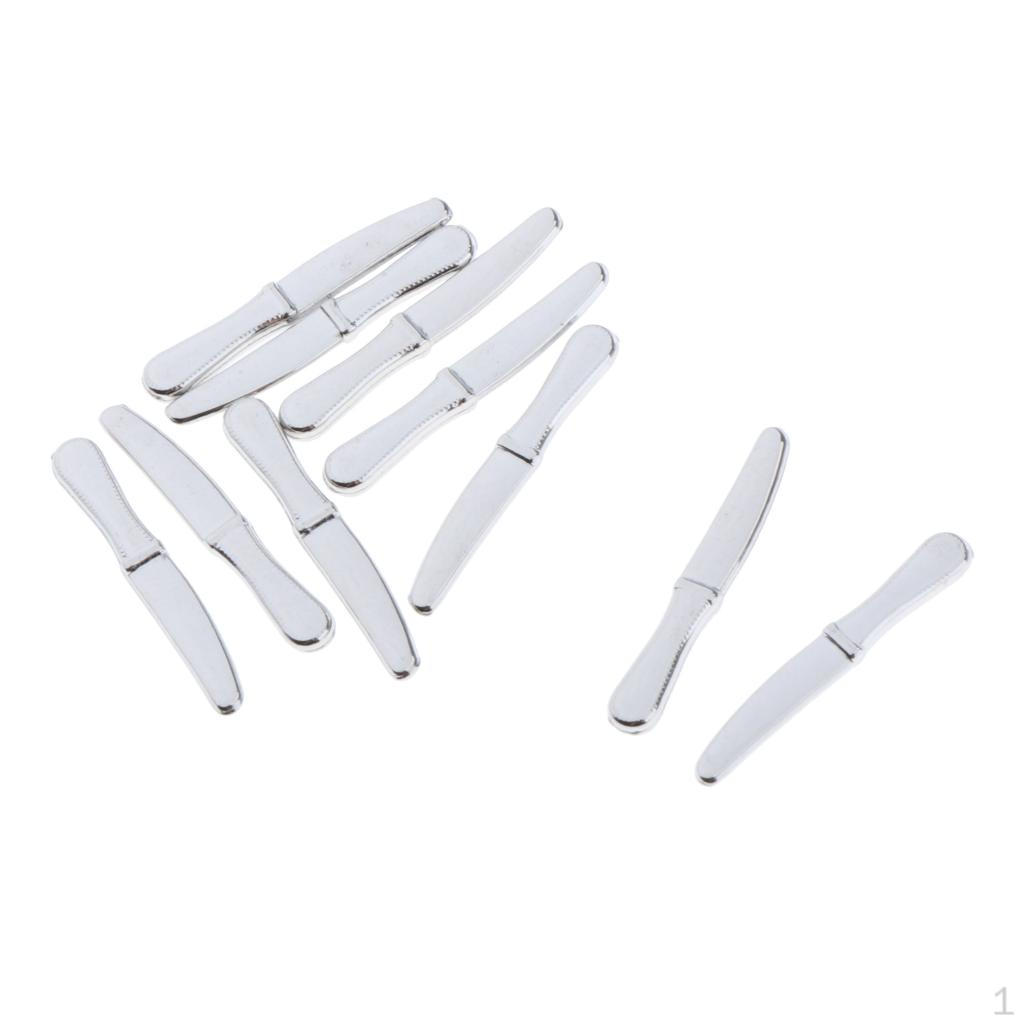 

1/12 Кукольный домик Металлическая посуда Кухонная утварь Вилка Детские ролевые игрушки Подарки knife