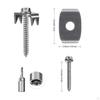 50 Pieces Toothed Claw Fence Fastener No Predrilling Setup Required, Metal WireFence Fastening