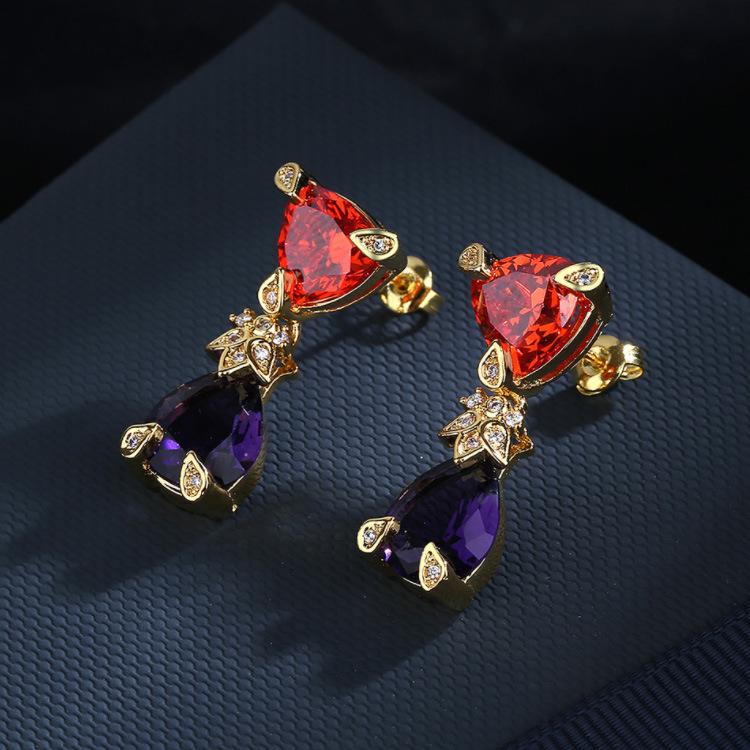 

Длинные серьги-гвоздики Arguel Pink Diamond Jewel Rose
