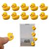 10Pcs Little Yellow Duck Refrigerator Magnet Home Office Kitchen Locker Fridge Magnetic 3D Cartoon Duck Decoration Ornament
