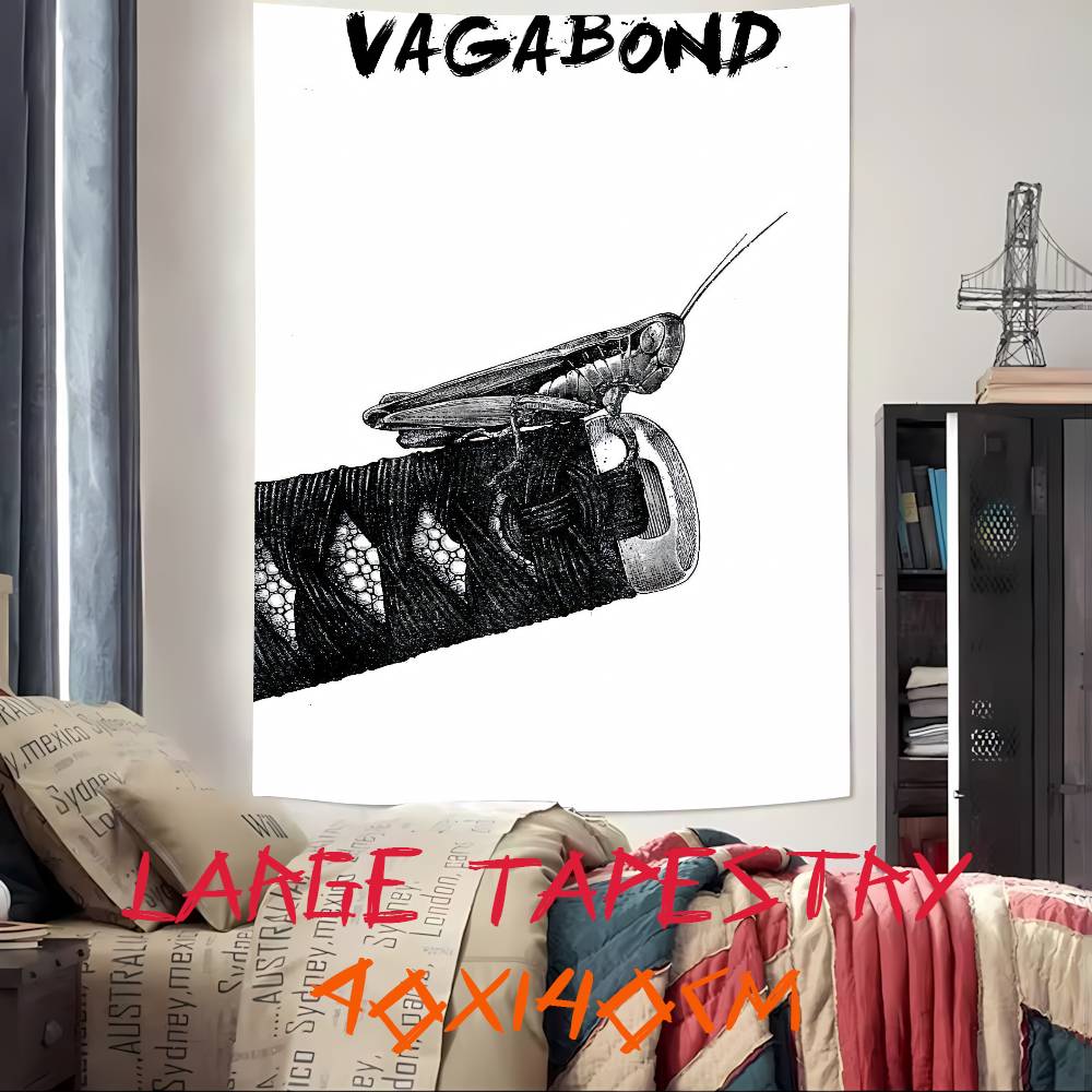 

Cool Fashion Hot Vagabond Tapestry Decoration Bedroom Dormitory Background Cloth Holiday Home Party Living Room Club Tapestry 74x94cm(29x37in)