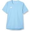 New Balance Men's Short Sleeve Dry T-Shirt Soccer Sports Game Shirt 2XL Sax Blue