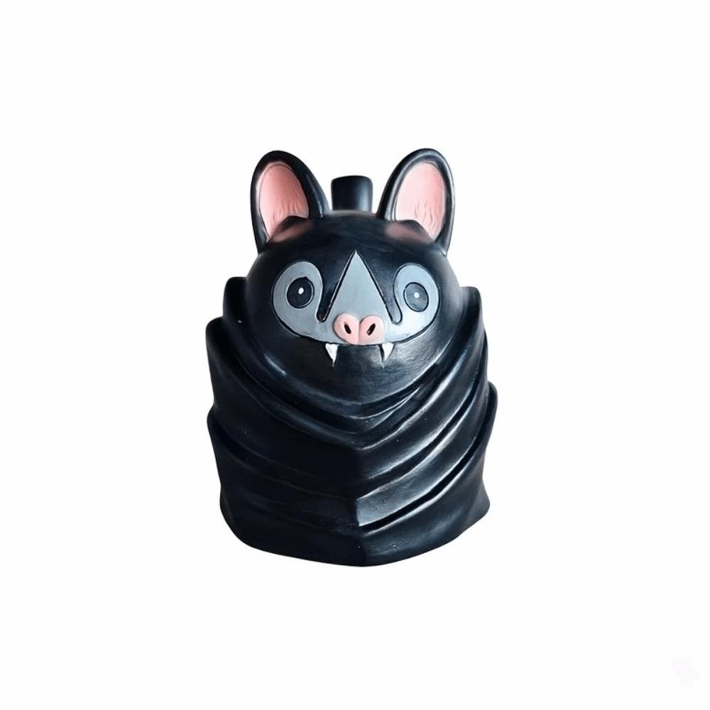 

Creative Bat Coffee Mug Cartoon Bat Tea Cup Novel Inverted Bat Shaped Mug Living Room чорний