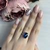 Silver Ring with London Blue Topaz 2.79ct (1245934)