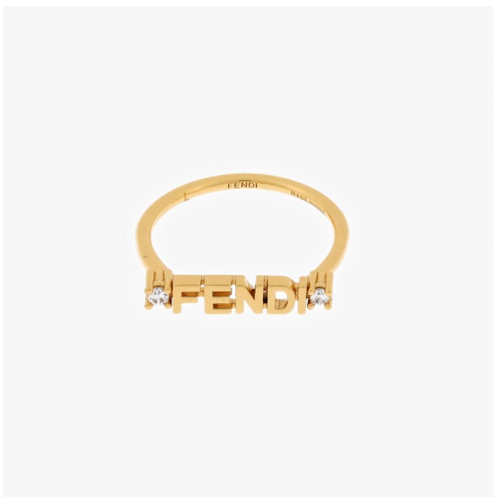 Fendi 8ah393 6dm F089u Fendigraphy Ring