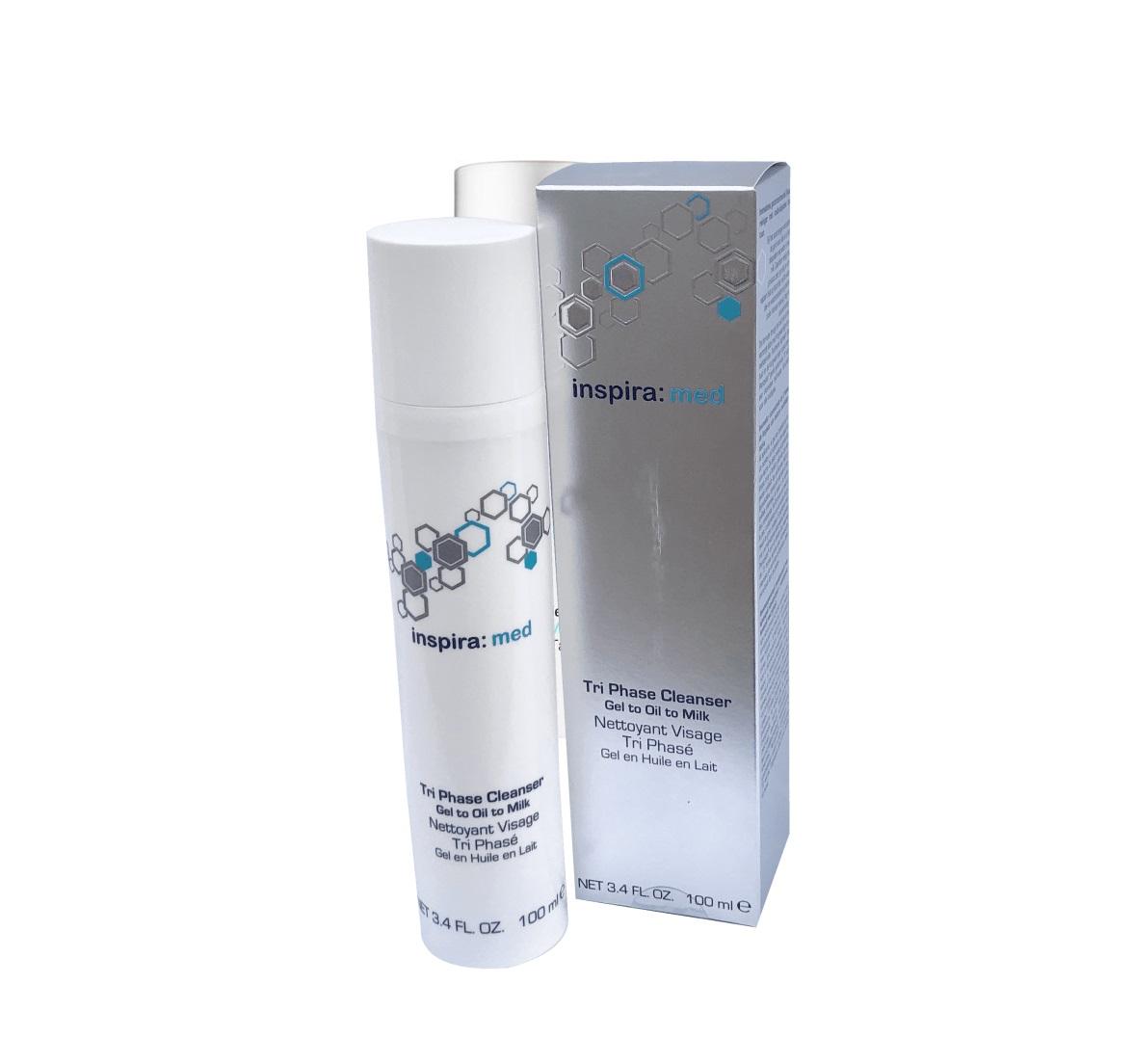 

Three-phase cleansing concentrate Tri phase cleanser Inspira Med 100 ml