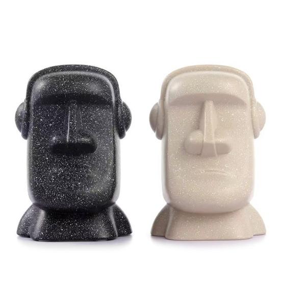 R199 Bluetooth-compatible Speaker Fashion Giant Statue Party Home Desk Mini High-fidelity Decoration Sound Box with TF Card Slot