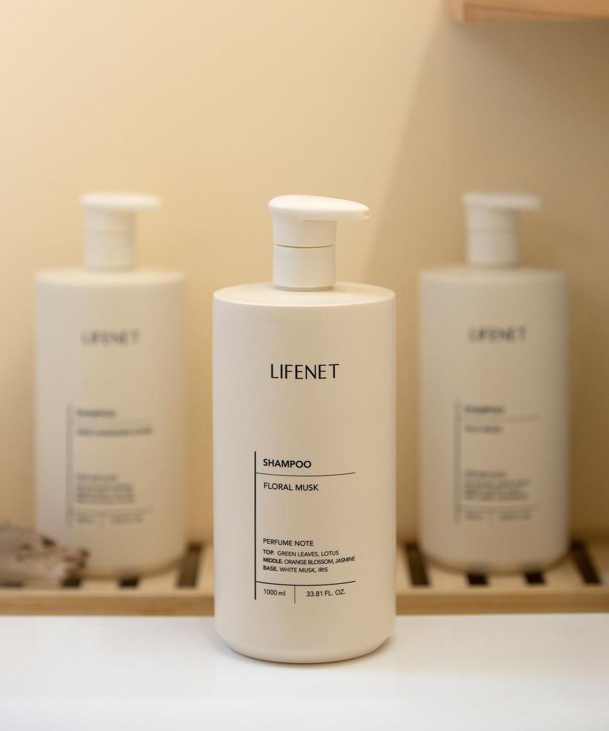 [3 Types] 1000ML 3-Piece Set (Wash + Shampoo + Treatment)
