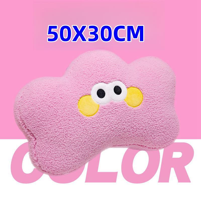 New 7Colour Irregular Dopamine Pillow Cute Plush Toy Soft Neck Protection Sofa Cushion Decor Girl Office Chair Pad Family Gift