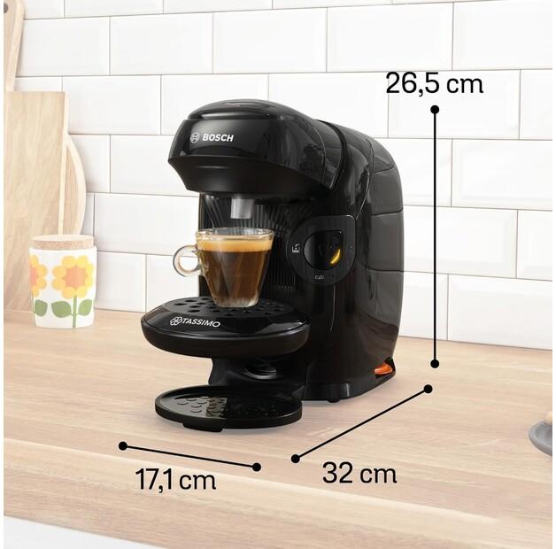 Капсульная кофемашина Bosch TAS112E Tassimo Style friendly schwarz
